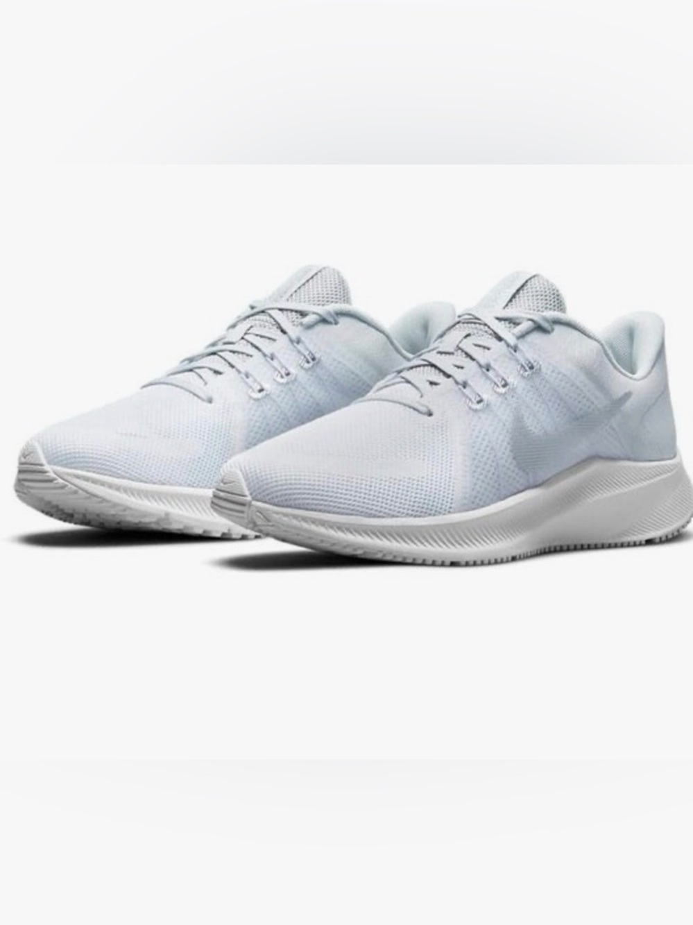 Nike Quest 4 White Running Shoes DA1106-100 Women’s Size 11